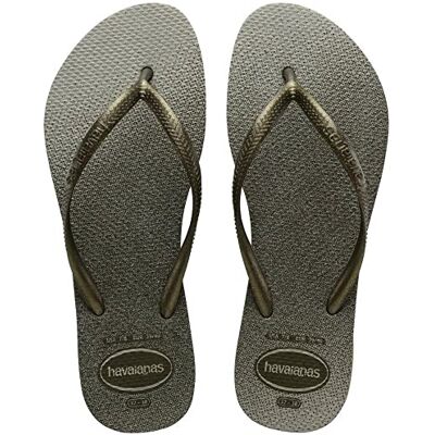Havaianas Slim Gloss Femme FlipFlop Green 33 EU - Publicité Havaianas Slim Gloss Femme FlipFlop Green 33 EU - Publicité