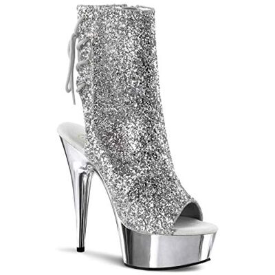 Pleaser, argent, 40 EU - Publicité Pleaser, argent, 40 EU - Publicité