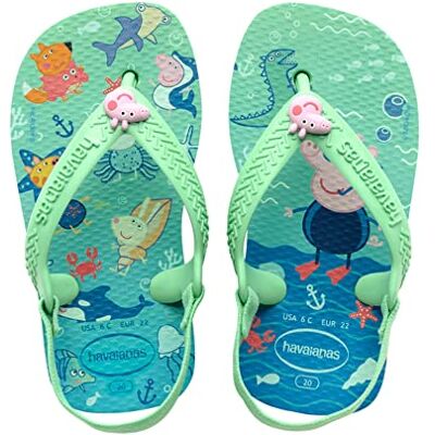 Havaianas Baby Peppa Pig, Tongues Mixte bébé Vert 17/18 BR - Publicité Havaianas Baby Peppa Pig, Tongues Mixte bébé Vert 17/18 BR - Publicité