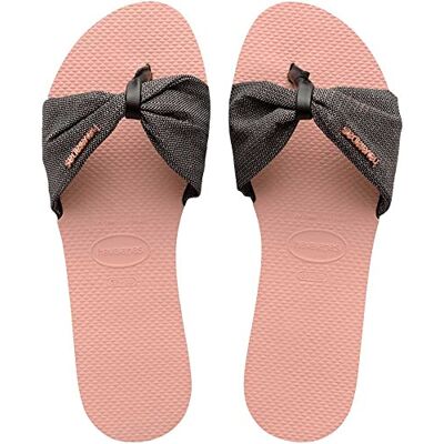 Havaianas You st tropez shine, Ballet rose 37/38 - Publicité Havaianas You st tropez shine, Ballet rose 37/38 - Publicité