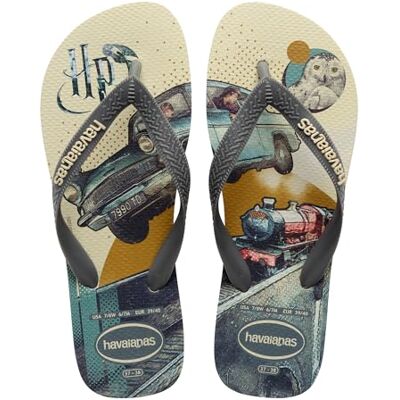 Havaianas Top Harry Potter Mixte FlipFlop Beige/Grey Steel 37 EU - Publicité Havaianas Top Harry Potter Mixte FlipFlop Beige/Grey Steel 37 EU - Publicité