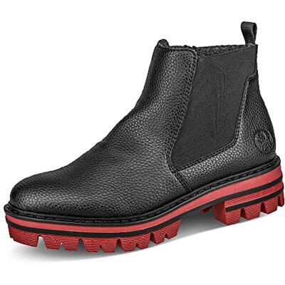 Rieker Femme 76173 Bottine Chelsea, Noir, 38 EU - Publicité Rieker Femme 76173 Bottine Chelsea, Noir, 38 EU - Publicité