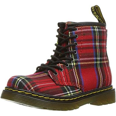 Dr. Martens Doc Martens Chaussures en tissu tartan rouge, DMK1460TRT25188615 Rouge rouge 27 EU - Publicité Dr. Martens Doc Martens Chaussures en tissu tartan rouge, DMK1460TRT25188615 Rouge rouge 27 EU - Publicité