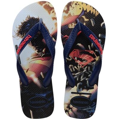 Havaianas Top Herois Dc Mixte FlipFlop Navy Blue/Navy Blue/Red 39 EU - Publicité Havaianas Top Herois Dc Mixte FlipFlop Navy Blue/Navy Blue/Red 39 EU - Publicité
