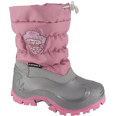 Spirale Fille Bottes de Neige, Rose (Rosa/Grigio 02774218), 28 EU - Publicité Spirale Fille Bottes de Neige, Rose (Rosa/Grigio 02774218), 28 EU - Publicité