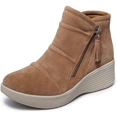Skechers Femme Parallel Lite Bottine, châtaigne, 38 EU - Publicité Skechers Femme Parallel Lite Bottine, châtaigne, 38 EU - Publicité