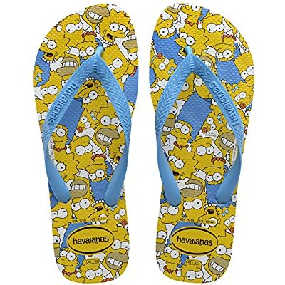 Havaianas Simpsons, Tongues Mixte, ,White/Turquoise/White, 33/34 EU - Publicité Havaianas Simpsons, Tongues Mixte, ,White/Turquoise/White, 33/34 EU - Publicité