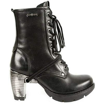 New Rock Trail M-TR001-S1 BOTTINES GOTH ROCK Chaussures Punk en Cuir Noir 41 - Publicité New Rock Trail M-TR001-S1 BOTTINES GOTH ROCK Chaussures Punk en Cuir Noir 41 - Publicité