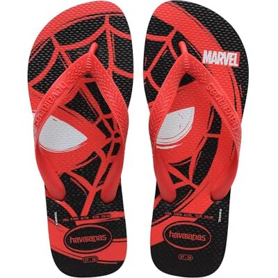 Havaianas Top Marvel Logomania Homme FlipFlop Black/Red Ruby 39 EU - Publicité Havaianas Top Marvel Logomania Homme FlipFlop Black/Red Ruby 39 EU - Publicité