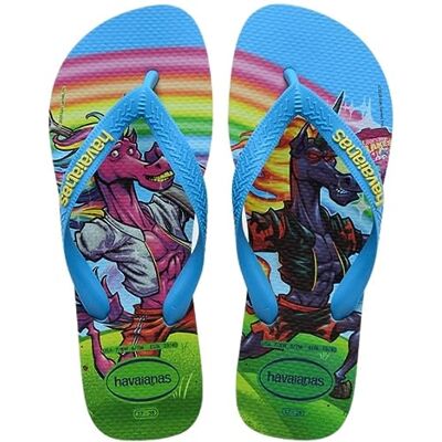 Havaianas Fortnite Mixte FlipFlop Blue 45 EU - Publicité Havaianas Fortnite Mixte FlipFlop Blue 45 EU - Publicité