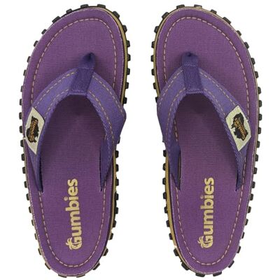 Gumbies Islander Tongs unisexes avec tige d'orteil en coton ultra doux et semelle en caoutchouc recyclé durable – Confort garanti, Violet classique, 39 2/3 EU - Publicité Gumbies Islander Tongs unisexes avec tige d'orteil en coton ultra doux et semelle en caoutchouc recyclé durable – Confort garanti, Violet classique, 39 2/3 EU - Publicité