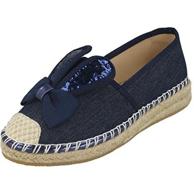 Spot On , Espadrilles fille - Navy (Blue), 34 EU - Publicité Spot On , Espadrilles fille - Navy (Blue), 34 EU - Publicité