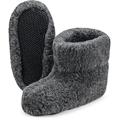 ESTRO Chaussons Femme Hiver Chaud Chausson Laine Homme Pantoufles Homme Chaudes Pantoufle Femme Hiver OLE (40, Anthracite) - Publicité ESTRO Chaussons Femme Hiver Chaud Chausson Laine Homme Pantoufles Homme Chaudes Pantoufle Femme Hiver OLE (40, Anthracite) - Publicité