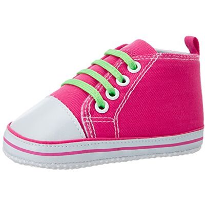 Playshoes Baskets Neon, Chaussures Premiers Pas Garçon Fille, Rose (Pink 18), 16 EU - Publicité Playshoes Baskets Neon, Chaussures Premiers Pas Garçon Fille, Rose (Pink 18), 16 EU - Publicité