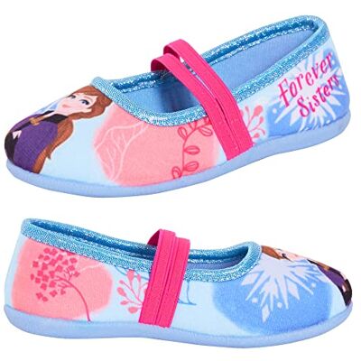 Disney Filles La Reine des neiges 2 Pantoufles Elsa Anna Ballerines Enfants Pantoufles à Enfiler Chaussures de Maison - Publicité Disney Filles La Reine des neiges 2 Pantoufles Elsa Anna Ballerines Enfants Pantoufles à Enfiler Chaussures de Maison - Publicité
