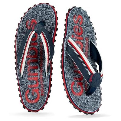 Gumbies Tongs Cairns Homme, Rouge, 44 EU - Publicité Gumbies Tongs Cairns Homme, Rouge, 44 EU - Publicité