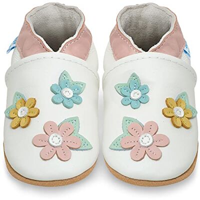 Juicy Bumbles Chaussures pour enfant en cuir souple – Chaussures pour bébé en cuir avec semelle en daim – Chaussures pour premiers pas, pour fille ou garçon, fleur de cerisier, 2-3 anni - Publicité Juicy Bumbles Chaussures pour enfant en cuir souple – Chaussures pour bébé en cuir avec semelle en daim – Chaussures pour premiers pas, pour fille ou garçon, fleur de cerisier, 2-3 anni - Publicité