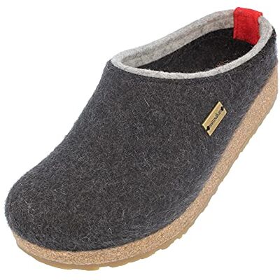 HAFLINGER Chaussons Mixte Adulte Grizzly Kris 711056, Pointure:41 EU, La Couleur:Gris - Publicité HAFLINGER Chaussons Mixte Adulte Grizzly Kris 711056, Pointure:41 EU, La Couleur:Gris - Publicité