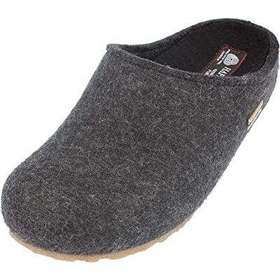 Haflinger Michl Grizzly, Chaussons mixte adulte, Gris (377 Graphit), 44 - Publicité Haflinger Michl Grizzly, Chaussons mixte adulte, Gris (377 Graphit), 44 - Publicité