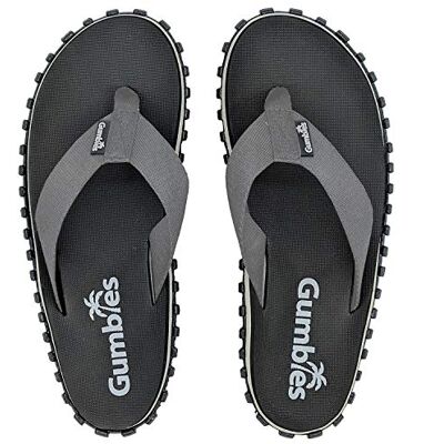 Gumbies Modèle Duckbill Tongs Sandales pour homme et femme Tongs de bain Sandales de bain Pointure 36-48, Noir/gris, 43 EU - Publicité Gumbies Modèle Duckbill Tongs Sandales pour homme et femme Tongs de bain Sandales de bain Pointure 36-48, Noir/gris, 43 EU - Publicité