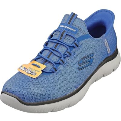 Skechers Summits High Range Slip-on Baskets à Enfiler Bleu BLBK, Bleu Blue Black., 42 EU - Publicité Skechers Summits High Range Slip-on Baskets à Enfiler Bleu BLBK, Bleu Blue Black., 42 EU - Publicité