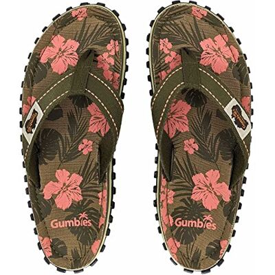 Gumbies Islander Tongs unisexes avec tige en coton ultra doux et semelle en caoutchouc recyclé durable Confort garanti, Vert jungle, 42 1/3 EU - Publicité Gumbies Islander Tongs unisexes avec tige en coton ultra doux et semelle en caoutchouc recyclé durable Confort garanti, Vert jungle, 42 1/3 EU - Publicité
