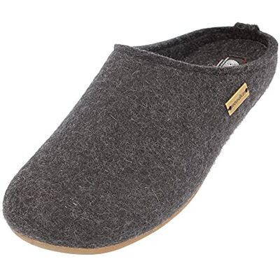 HAFLINGER Everest Fundus , Chaussons Mixte Adulte, Pointure:46 EU, La Couleur:Gris - Publicité HAFLINGER Everest Fundus , Chaussons Mixte Adulte, Pointure:46 EU, La Couleur:Gris - Publicité
