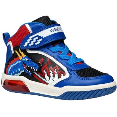 Geox J INEK Baskets pour garçon, Royal/Red, 33 EU, Rouge Royal., 33 EU - Publicité Geox J INEK Baskets pour garçon, Royal/Red, 33 EU, Rouge Royal., 33 EU - Publicité