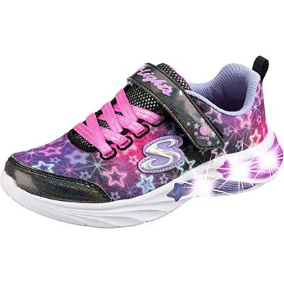 Skechers Unicorn Dreams Sandales pour Fille Violet/Multicolore, Bordure en Maille Noire, 31 EU - Publicité Skechers Unicorn Dreams Sandales pour Fille Violet/Multicolore, Bordure en Maille Noire, 31 EU - Publicité
