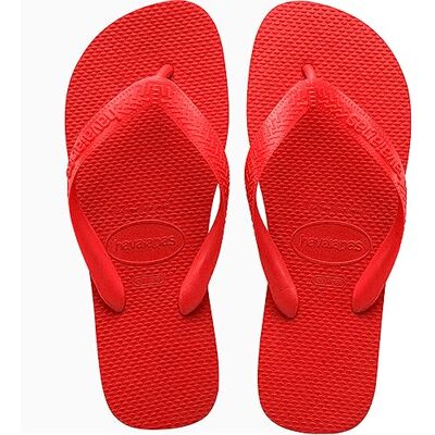 Havaianas Top, Tongs Mixte Red 47/48 EU - Publicité Havaianas Top, Tongs Mixte Red 47/48 EU - Publicité