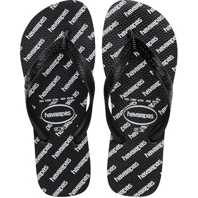 Havaianas Top Logomania Essential Mixte FlipFlop Black 41 EU - Publicité Havaianas Top Logomania Essential Mixte FlipFlop Black 41 EU - Publicité