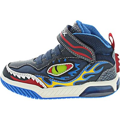 Geox Garçon J Inek Boy A Sneakers, Navy/Lt Blue, 24 EU - Publicité Geox Garçon J Inek Boy A Sneakers, Navy/Lt Blue, 24 EU - Publicité