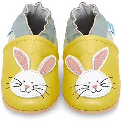 Juicy Bumbles Chausson Bebe Fille Chaussons Cuir Souple Bébé Lapin 0-6 Mois - Publicité Juicy Bumbles Chausson Bebe Fille Chaussons Cuir Souple Bébé Lapin 0-6 Mois - Publicité