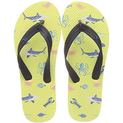 Joules Tongs garçon, Créatures marines., 28 EU - Publicité Joules Tongs garçon, Créatures marines., 28 EU - Publicité