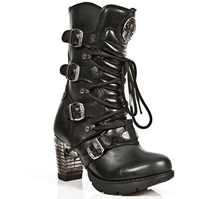 New Rock M.TR003-S1, Bottes femme Noir-TR-A4-44, 39 - Publicité New Rock M.TR003-S1, Bottes femme Noir-TR-A4-44, 39 - Publicité