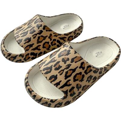 A2Z Claquettes Assorties Maman Fille EVA Souple Antidérapantes Douche Piscine Filles Femmes Tie-Dye Léopard Splash Leopard 13/1 UK CH - Publicité A2Z Claquettes Assorties Maman Fille EVA Souple Antidérapantes Douche Piscine Filles Femmes Tie-Dye Léopard Splash Leopard 13/1 UK CH - Publicité
