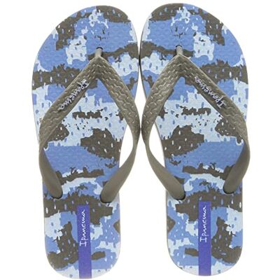 Ipanema TEMAS X Kids Garçon, Gris foncé, gris, bleu, 25.5 EU Schmal - Publicité Ipanema TEMAS X Kids Garçon, Gris foncé, gris, bleu, 25.5 EU Schmal - Publicité