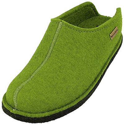 HAFLINGER Flair Smily , Chaussons Mixte Adulte, Pointure:38 EU, La Couleur:Vert - Publicité HAFLINGER Flair Smily , Chaussons Mixte Adulte, Pointure:38 EU, La Couleur:Vert - Publicité