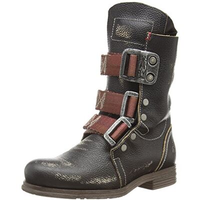 Fly London Stiff, Bottines femme Noir (Black 000), 40 EU - Publicité Fly London Stiff, Bottines femme Noir (Black 000), 40 EU - Publicité