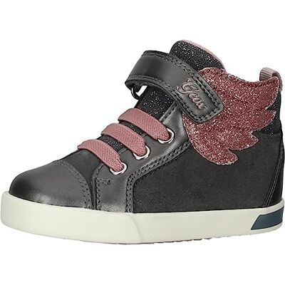 Geox Baskets B Kilwi pour Fille, Gris foncé Lt Rose, 6 UK Child - Publicité Geox Baskets B Kilwi pour Fille, Gris foncé Lt Rose, 6 UK Child - Publicité