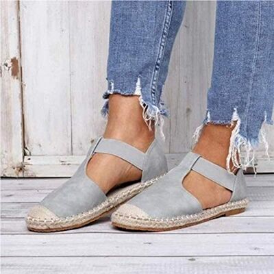 MIAOXIAO Sandales Plates Bout Fermé Confortable Sandales Chaussons Casual Femmes Été Marche Sandales de Plage Chaussures,B,EU 38.5 - Publicité MIAOXIAO Sandales Plates Bout Fermé Confortable Sandales Chaussons Casual Femmes Été Marche Sandales de Plage Chaussures,B,EU 38.5 - Publicité