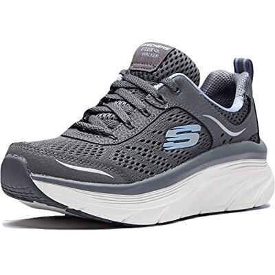 Skechers Femme D'lux Walker Infinite Motion Sneakers,Sports Shoes, Charbon, 41 EU - Publicité Skechers Femme D'lux Walker Infinite Motion Sneakers,Sports Shoes, Charbon, 41 EU - Publicité