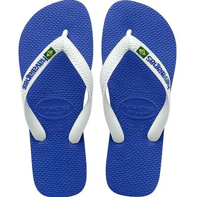 Havaianas Brasil Logo (Mini Me) Mixte Enfant Flipflop Marine Blue 29 EU - Publicité Havaianas Brasil Logo (Mini Me) Mixte Enfant Flipflop Marine Blue 29 EU - Publicité