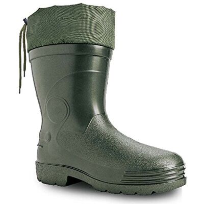DEMAR Bottes en caoutchouc EVA légères doublées Farmer-S, vert, 44 EU - Publicité DEMAR Bottes en caoutchouc EVA légères doublées Farmer-S, vert, 44 EU - Publicité