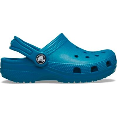 Crocs Unisexe Enfant Classic Clog T Sabots, Turbo Teal, 27/28 EU - Publicité Crocs Unisexe Enfant Classic Clog T Sabots, Turbo Teal, 27/28 EU - Publicité