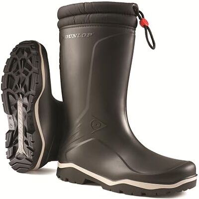 DUNLOP Blizzard fur Lining – Bottes de neige thermo‑isolantes pour hommes et femmes – Bottes d'hiver doublées Imperméable isolé Noir – Pointures 48 - Publicité DUNLOP Blizzard fur Lining – Bottes de neige thermo‑isolantes pour hommes et femmes – Bottes d'hiver doublées Imperméable isolé Noir – Pointures 48 - Publicité
