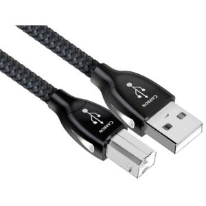 AudioQuest 3m Carbon USB A-B Câble USB (3 m, USB A, USB B, 2.0, mâle/connecteur mâle, noir) - Publicité