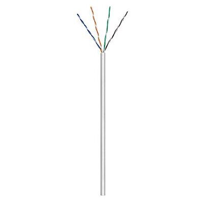 goobay 68941 CAT 5e Câble Réseau, U/UTP, Gris, 100m Longueur - Publicité goobay 68941 CAT 5e Câble Réseau, U/UTP, Gris, 100m Longueur - Publicité