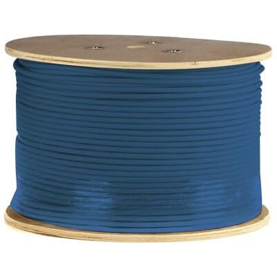 DSIT Danicom Câble CAT6A S/FTP 305 m sur bobine rigide LSZH (Dca), POE, Ethernet, LAN, câble de raccordement, câble de données, RJ45 pour armoire de serveur, commutateurs, routeurs, modems ! - Publicité DSIT Danicom Câble CAT6A S/FTP 305 m sur bobine rigide LSZH (Dca), POE, Ethernet, LAN, câble de raccordement, câble de données, RJ45 pour armoire de serveur, commutateurs, routeurs, modems ! - Publicité