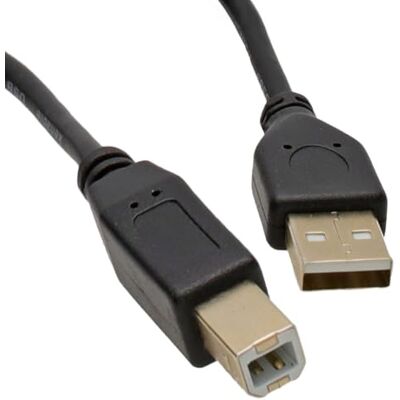 kenable Câble USB 2.0 A vers B Haute Vitesse pour Imprimante Scanner Connecteurs Dorés Noir 5m - Publicité kenable Câble USB 2.0 A vers B Haute Vitesse pour Imprimante Scanner Connecteurs Dorés Noir 5m - Publicité